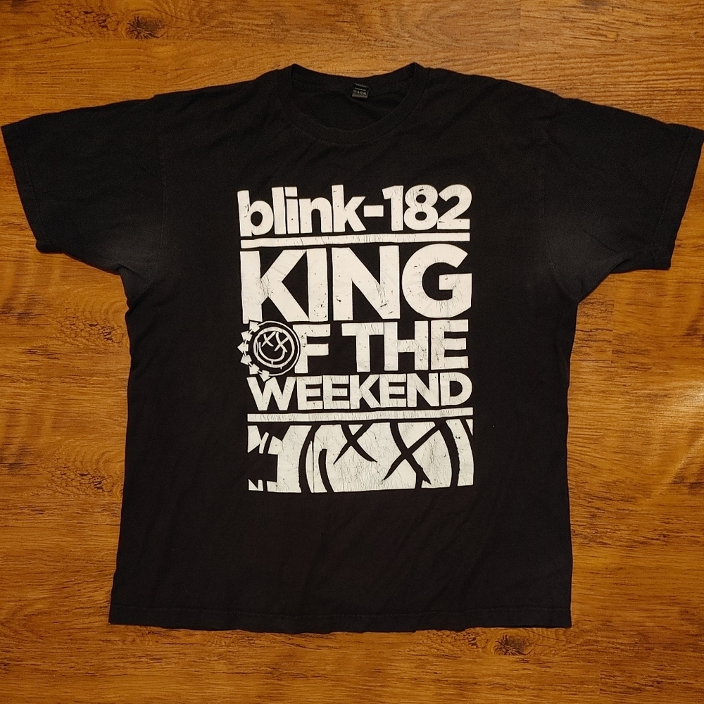 blink-182 Kings Of The Weekend band tee concert tour shirt 2016 Tom DeLonge XL